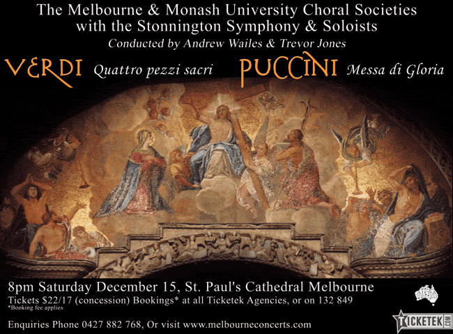 Puccini and Verdi Concert